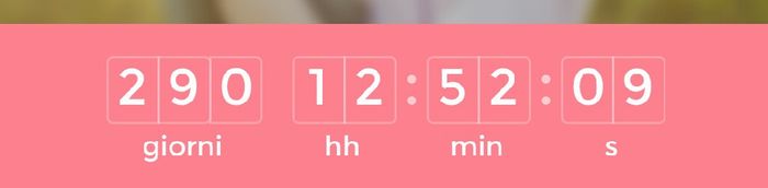 Quanto segna il vostro countdown? - 1