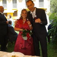 Al nostro banchetto di nozze,aperitivo, gli altri avevano gia' finito, cosi' non si sono annoiati me