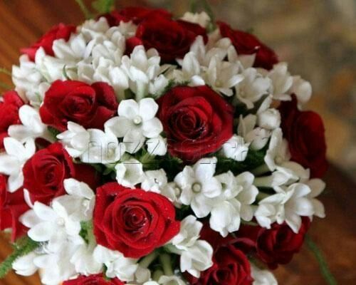 Bouquet tema rosso - 2