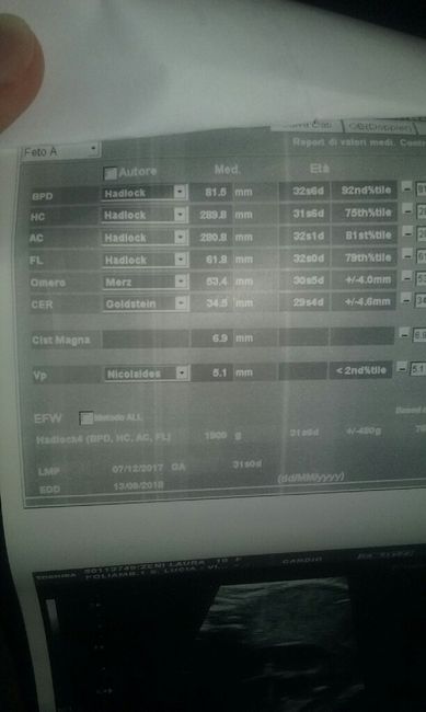 Valutazione biometrica fetale 2