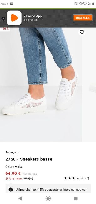 Scarpe da ginnastica in pizzo 2