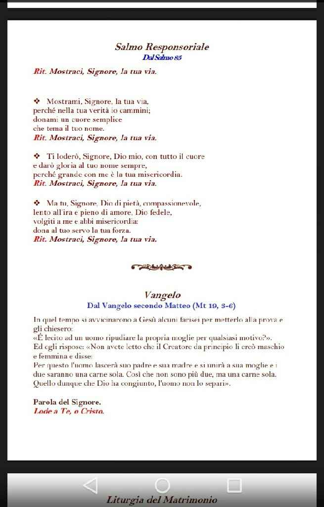 Letture + musiche cerimonia - 3