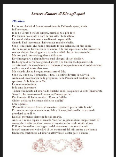 Letture + musiche cerimonia - 1
