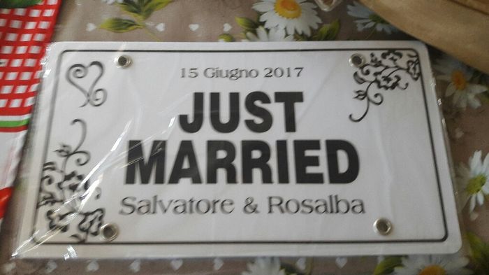 Targa personalizzata - 1