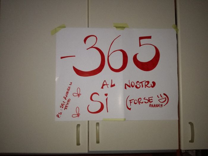 E anche il mio -365 - 1
