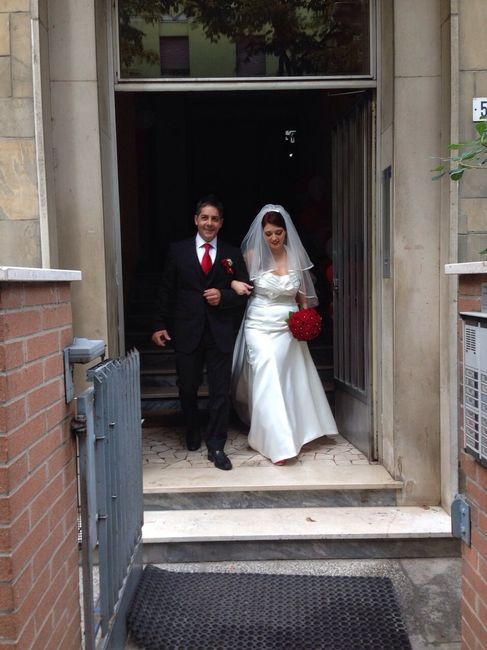 L uscita di casa con il papà 