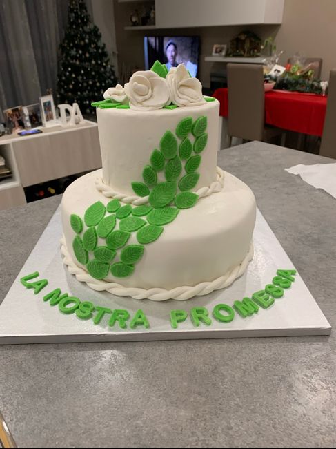 Buonasera ragazze come avete fatto la torta per la promessa è il gusto? 2