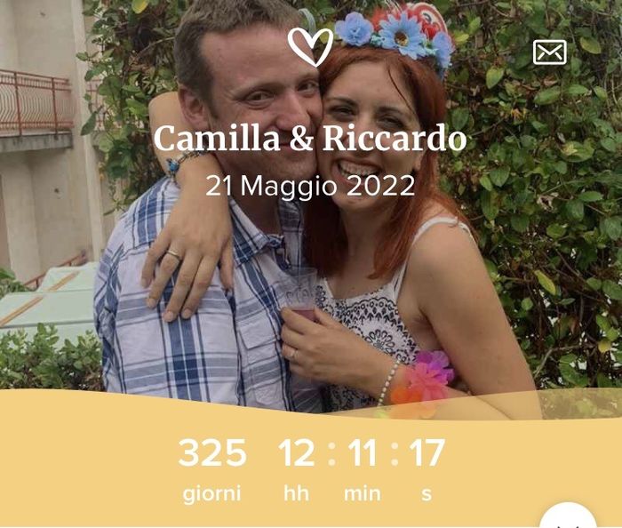 Inizia il conto alla rovescia: quanto manca al vostro matrimonio? ⏱️ 8