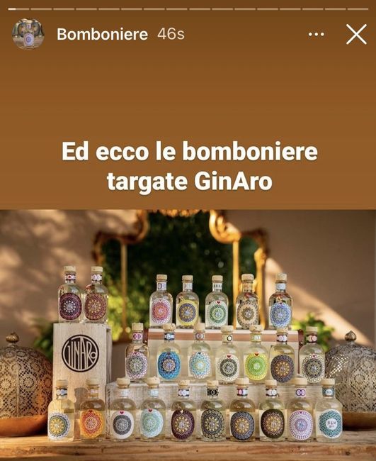 Bomboniere: liquore! 1