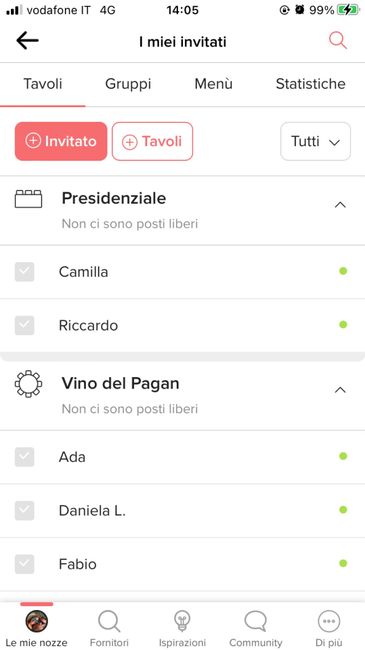 App tavoli 2