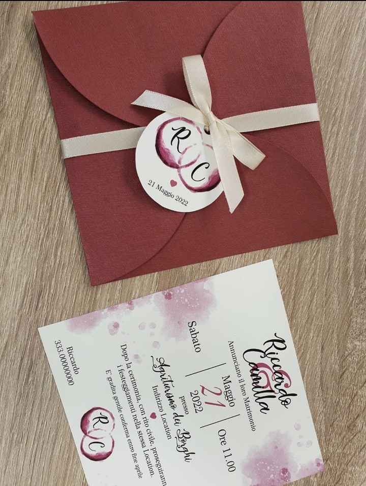 Bozzetti partecipazioni 😍😍 - 1