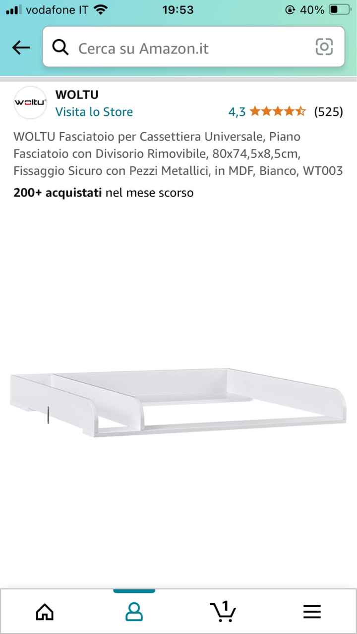 Foto cassettiere fasciatoio - 2