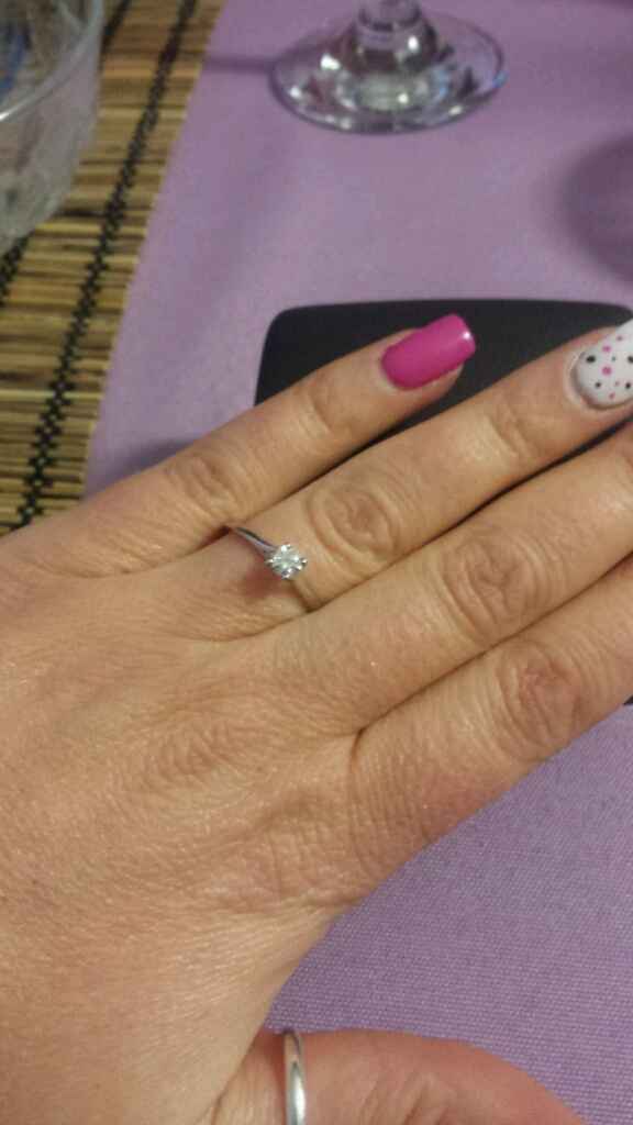 Che ne dite di postare i vostri anelli di fidanzamento? - 1