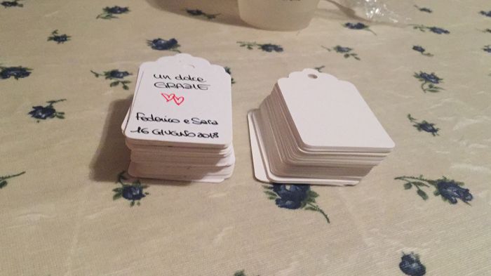 Biscottini segnaposto - 1