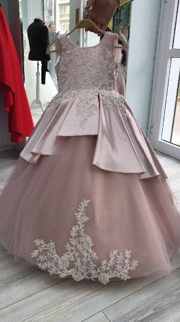 Vestito damigelle bimbe - 1