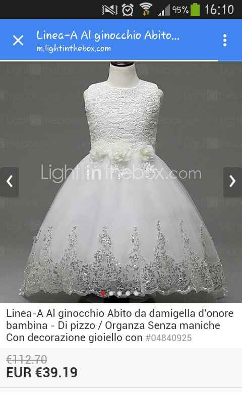 Vestitono damigella bimba - 1