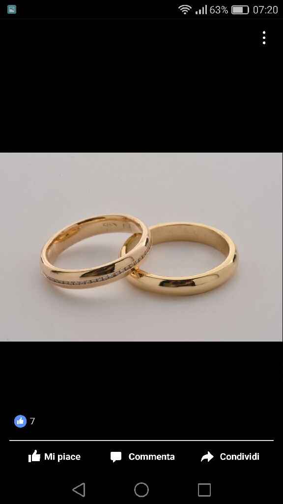 Risultato - Test fedi nuziali per il tuo matrimonio - 1