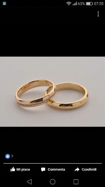 Risultato - Test fedi nuziali per il tuo matrimonio - 1