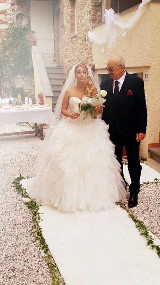 io emio nonno che mi ha accompagnato all altare