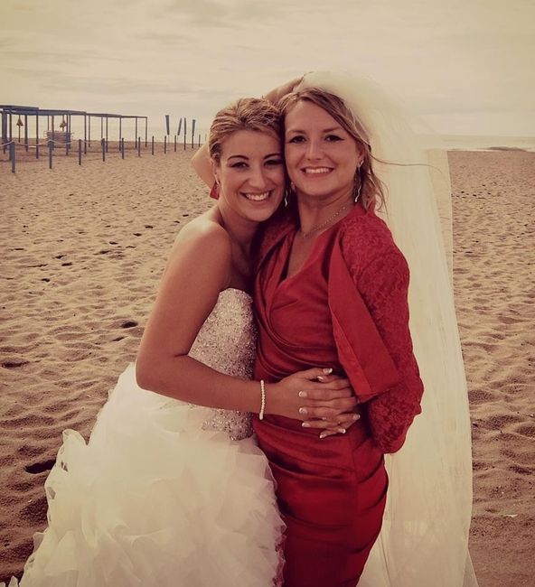 la mia amica meravigliosa nonchè testimone