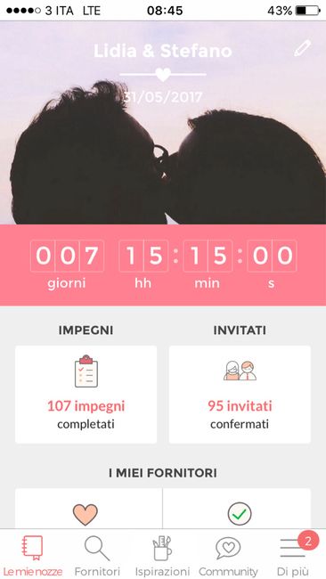 Condividete la data delle vostre nozze - 1
