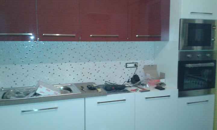 Cucina laccata,opaca o effetto decorativo - 1