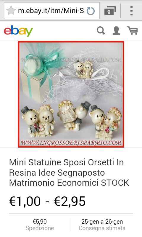 E se non facessi segnaposto?? - 1