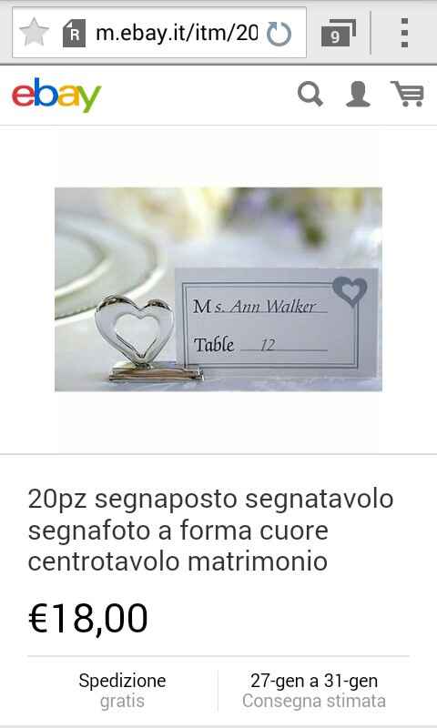E se non facessi segnaposto?? - 2