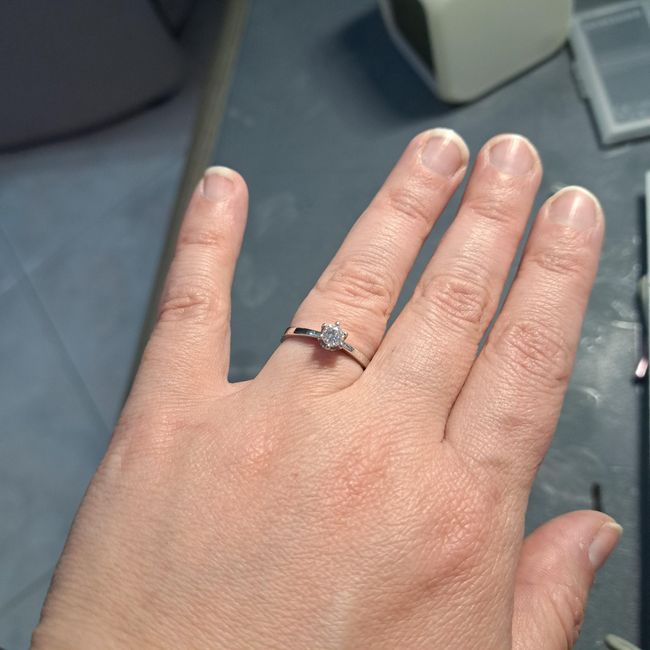 Come è il vostro anello di fidanzamento?? 14