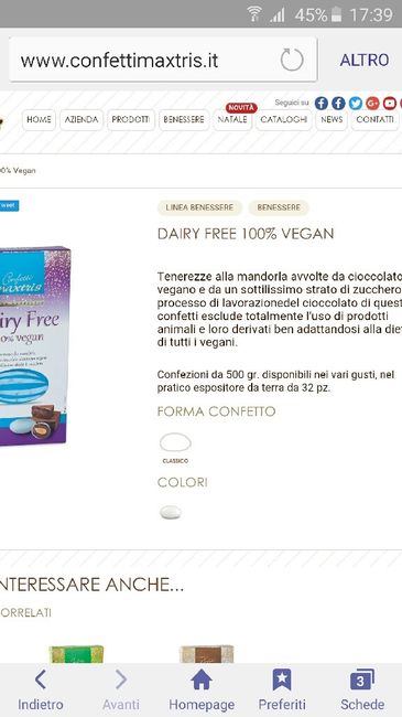 Confetti senza lattosio - 1