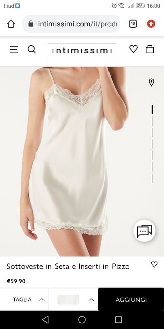 Linea cheap sposa intimissimi