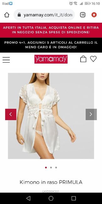 Vestaglia intimissimi e kimono yamamay??? 3