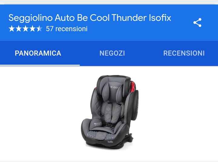 Seggiolino auto be cool - 1