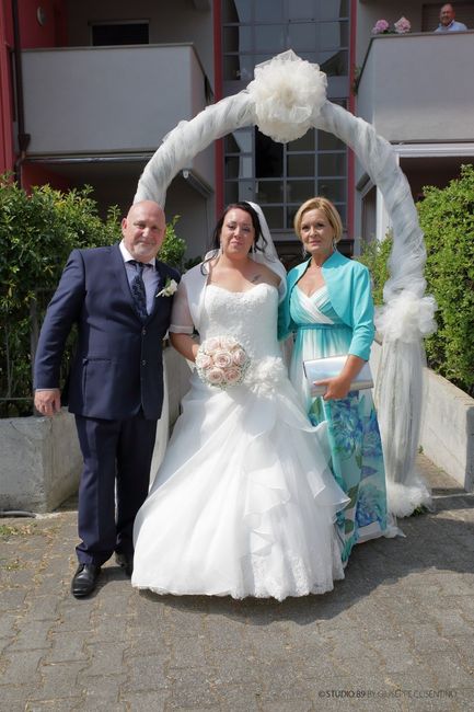 con mamma e papà
