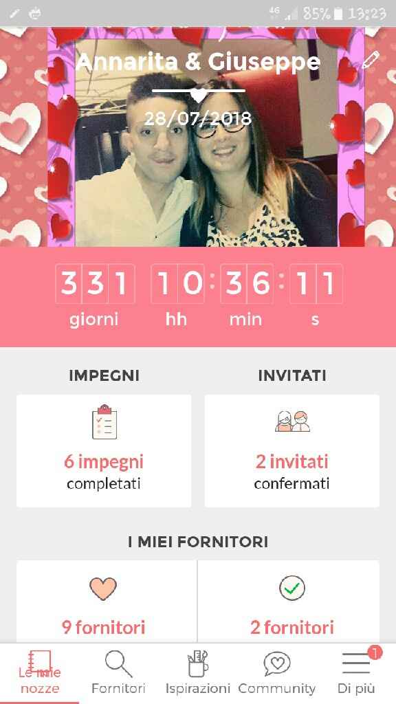 Quanto manca al tuo matrimonio? Condividi il countdown! - 1