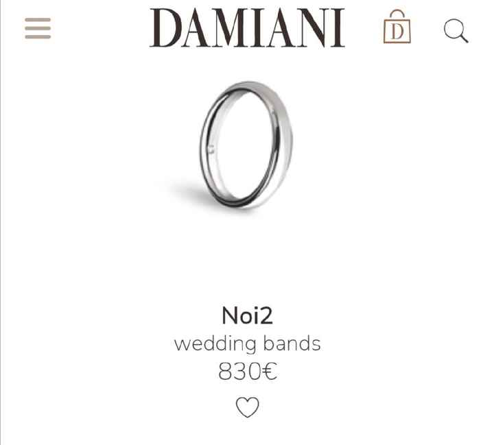 Fedi sottili oro bianco - 2