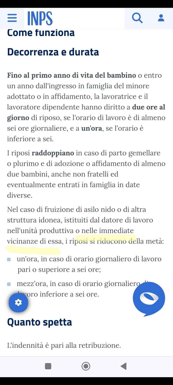 Permessi allattamento e nido - 1