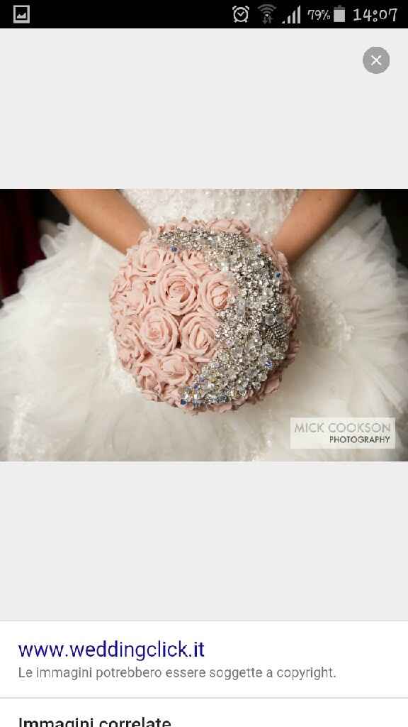 Il bouquet con strass..... - 1