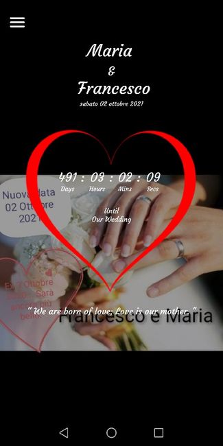 Matrimonio rinviato 1