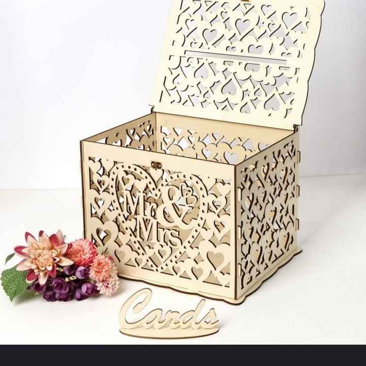 Scatola porta buste - 1