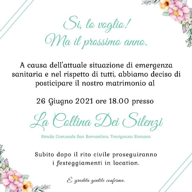 Chi di voi ha già preparato i new save the date? 5