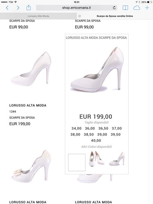 Scarpe..più difficile scegliere loro che l'abito!!!! - 5