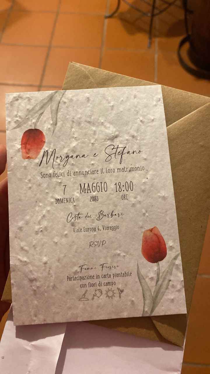 Che tipo di carta hai scelto per le tue partecipazioni?💌 - 1