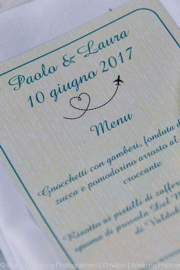 Particolare menu