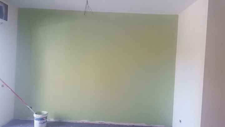 Pareti verdi accostate a bianco e marrone :p - 1