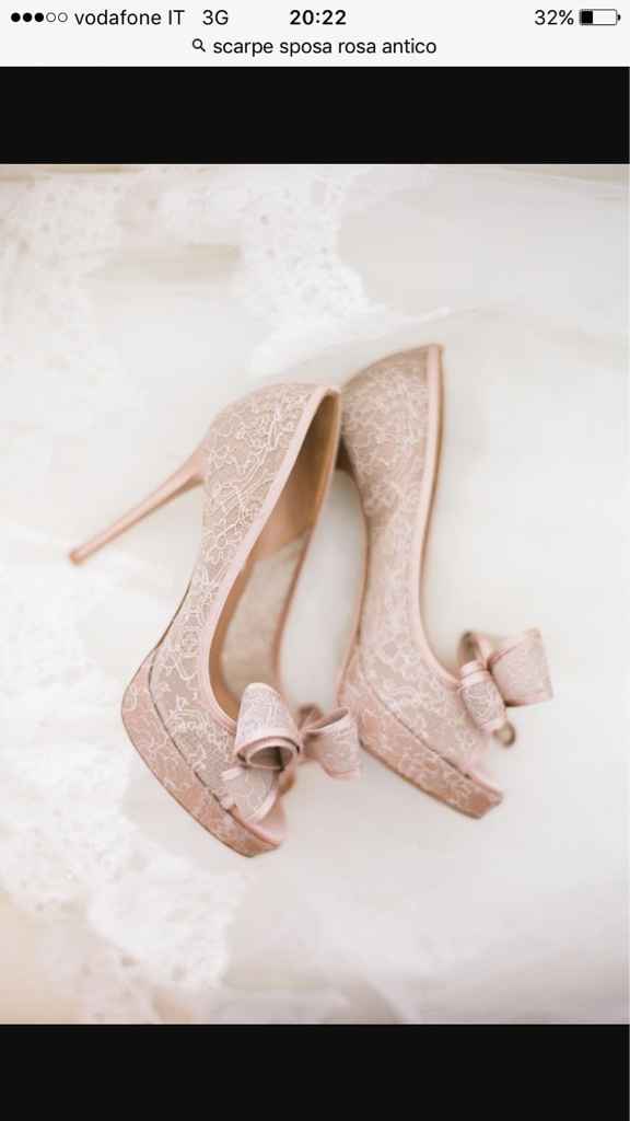 Scarpe da cheap sposa rosa cipria