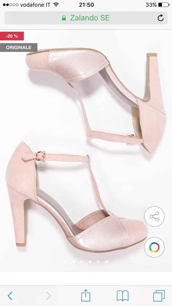 Scarpe da sposa rosa - 5