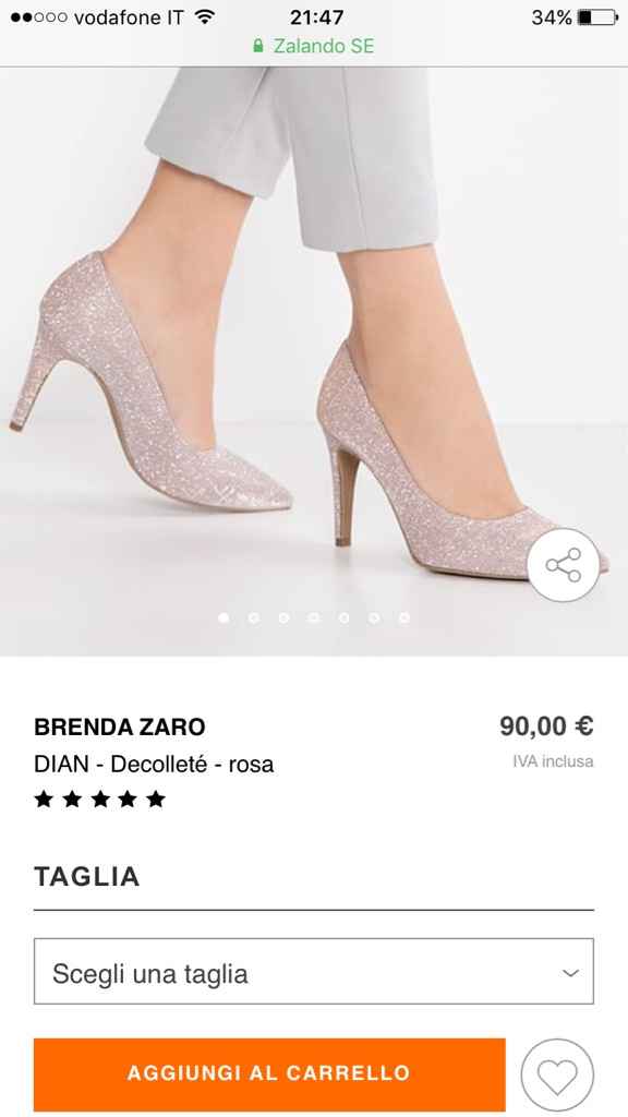 Scarpe da sposa rosa - 6