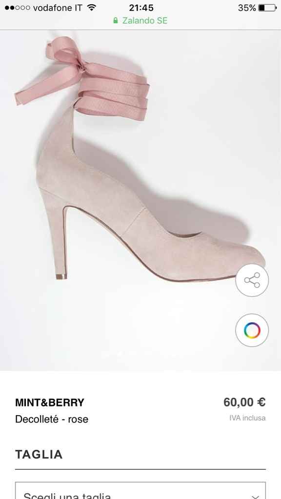 Scarpe da sposa rosa - 7