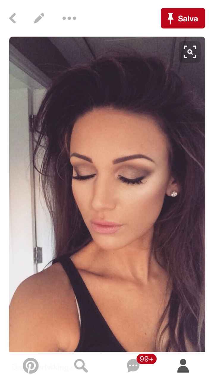 Foto trucco spose brunette - 1